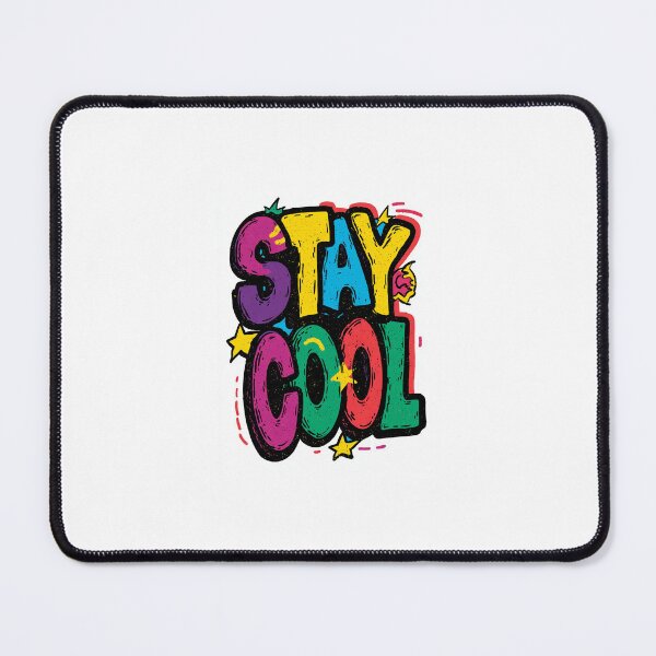 Item preview, Stay Cool Vintage Colorful Lettering designed and sold by mariaben33.