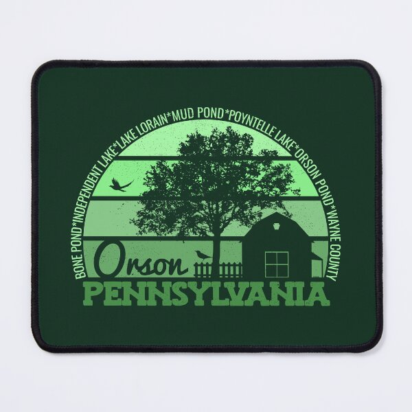 Item preview, Orson Pennsylvania Sunset Retro Vintage Local Pride Logo designed and sold by CRHPOD20.