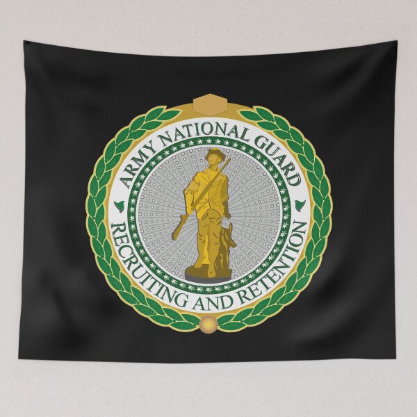Item preview, Badge - Army National Guard Retention - Recruiting Badge  - Senior wo text  x 300 designed and sold by Military Insignia Products.