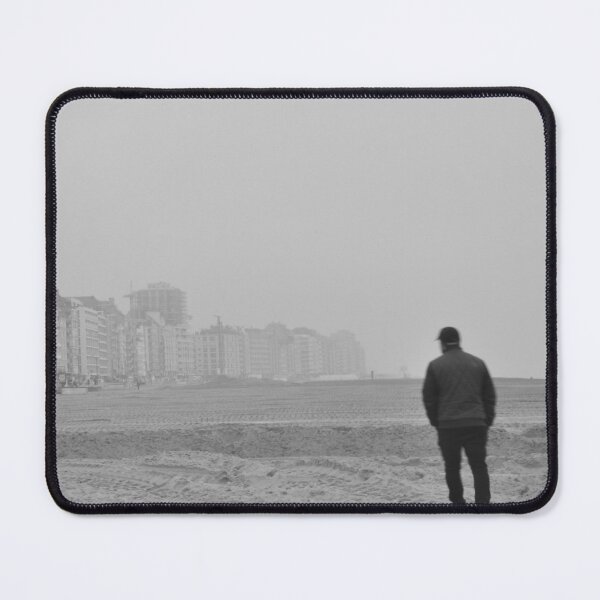 Item preview, a man walking on a misty morning designed and sold by viatrix.veda.
