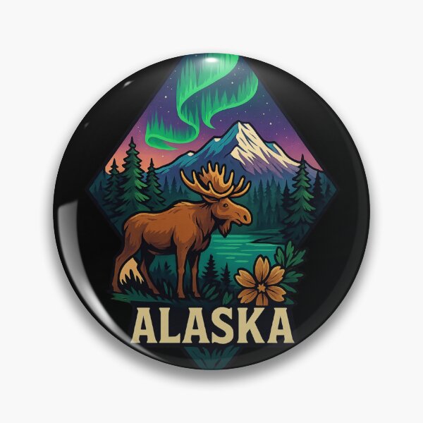 Item preview, Alaska – Wilderness and Northern Lights designed and sold by Ahau Designs.