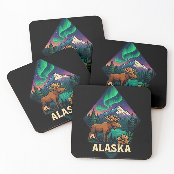 Item preview, Alaska – Wilderness and Northern Lights designed and sold by Ahau Designs.