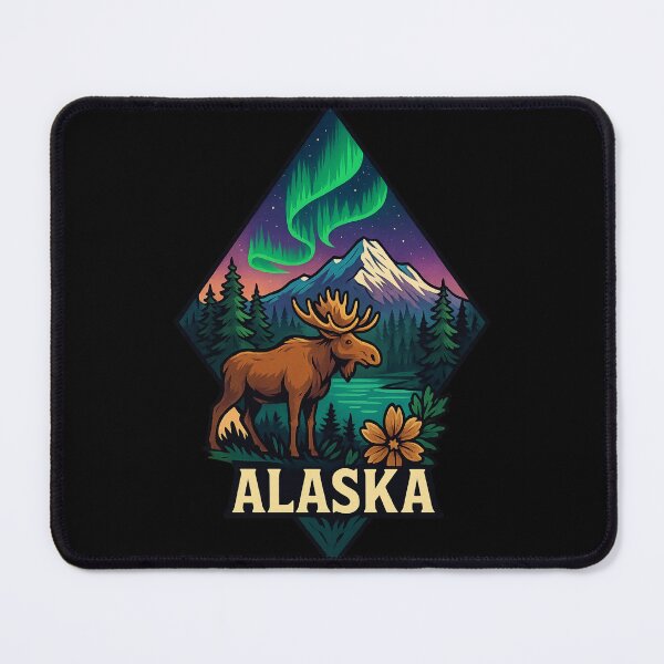 Item preview, Alaska – Wilderness and Northern Lights designed and sold by Ahau Designs.