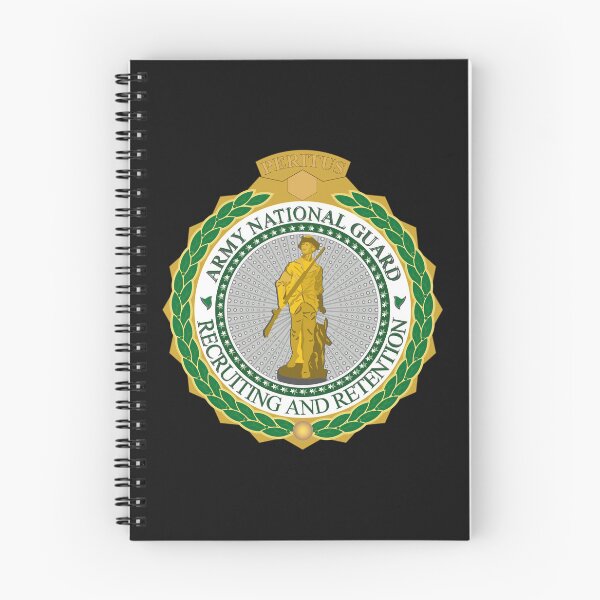 Item preview, Badge - Army National Guard Retention - Recruiting Badge  - Master wo text x 300 designed and sold by Military Insignia Products.