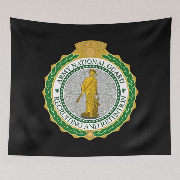 Item preview, Badge - Army National Guard Retention - Recruiting Badge  - Master wo text x 300 designed and sold by Military Insignia Products.