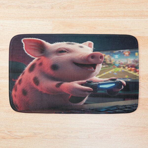 Item preview, Spotty Pig Gamer #0103 designed and sold by A2JRetro.