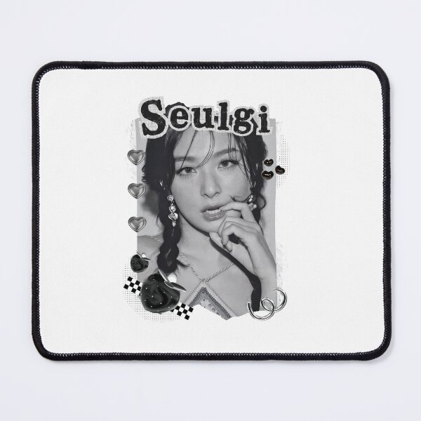 Item preview, Seulgi Red Velvet Kpop Solo Artist Black and White Collage Digital Art Portrait designed and sold by AJUNICE STUDIO.
