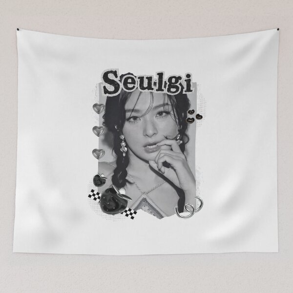 Item preview, Seulgi Red Velvet Kpop Solo Artist Black and White Collage Digital Art Portrait designed and sold by AJUNICE STUDIO.