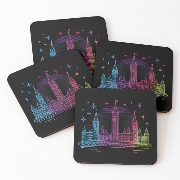 Item preview, Ottawa Skyline – Minimalist Neon Travel Souvenir Design designed and sold by Paper Drip.