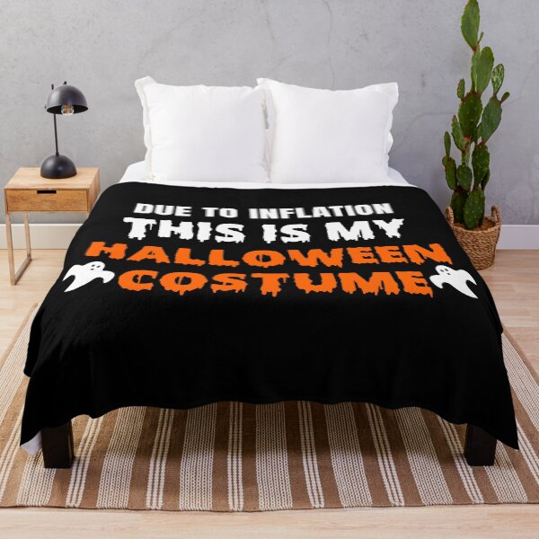 Item preview, Funny Inflation Halloween Costume Shirt Lazy Cheap Outfit Design designed and sold by TeeLabDesign.