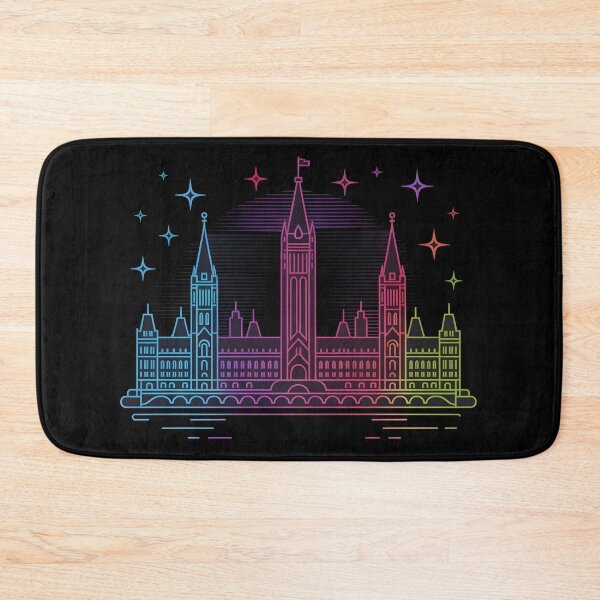 Item preview, Ottawa Skyline – Minimalist Neon Travel Souvenir Design designed and sold by Paper Drip.