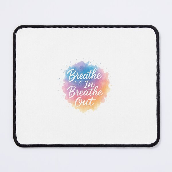 Item preview, Breathe Watercolor Quote designed and sold by PopSprocket.