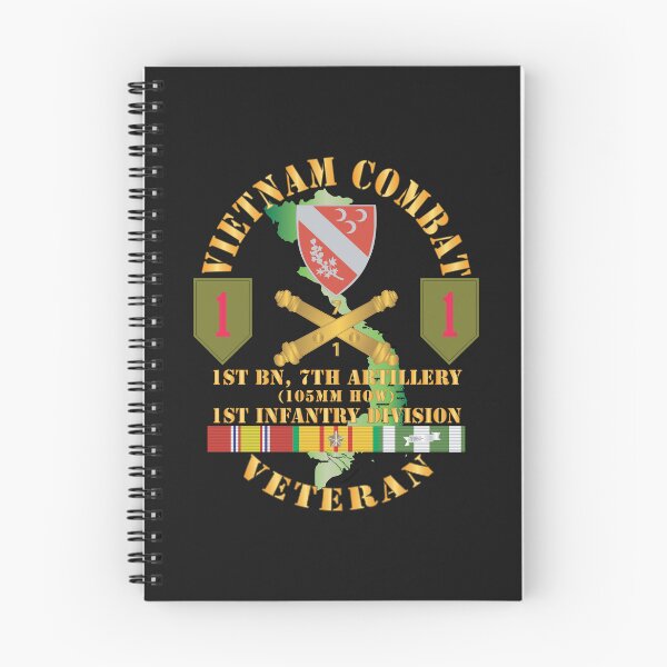 Item preview, Army - Vietnam Combat Vet - 1st Bn 7th Artillery - 1st Inf Div SSI X 300 designed and sold by Military Insignia Products.