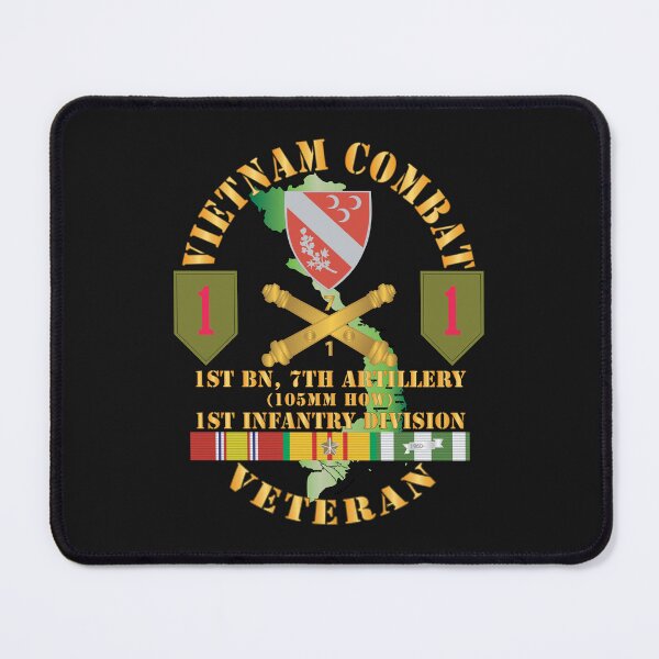 Item preview, Army - Vietnam Combat Vet - 1st Bn 7th Artillery - 1st Inf Div SSI X 300 designed and sold by Military Insignia Products.