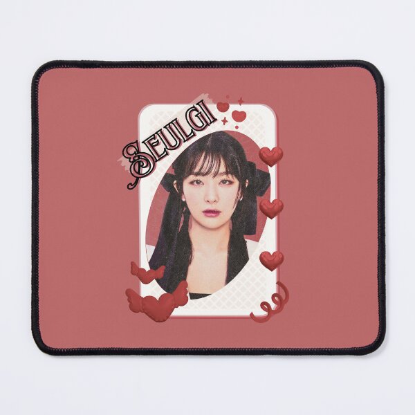 Item preview, Seulgi Red Velvet Korean Solo Artist Card Red Aesthetic Collage Design designed and sold by AJUNICE STUDIO.