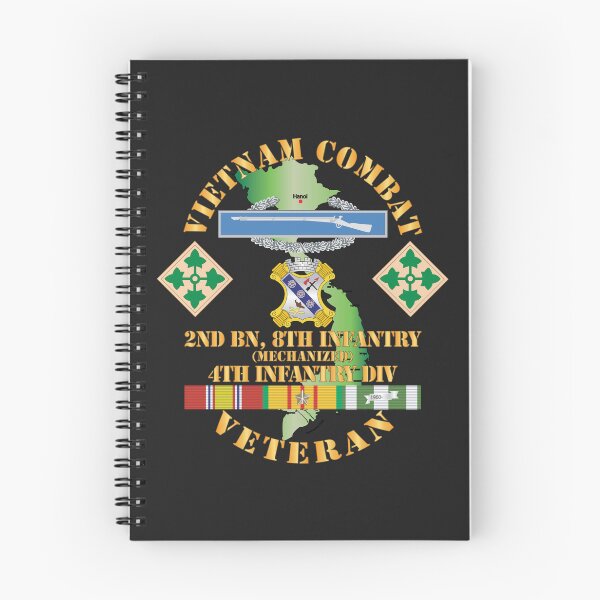 Item preview, Army - Vietnam Combat Infantry Veteran w 2nd Bn 8th Inf (Mech) - 4th ID SSI X 300 designed and sold by Military Insignia Products.