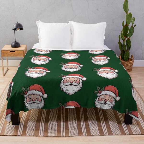 Item preview, Cute Kawaii Santa Face Illustration Christmas Art designed and sold by lalasine.story.