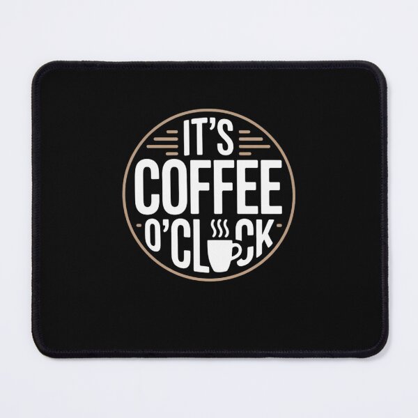 Item preview, It's Coffee o'clock designed and sold by Mateusz Majcherek.