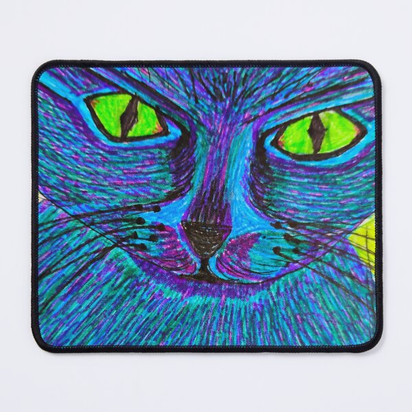Item preview, Mad Cat designed and sold by CathyWilliamsArt.