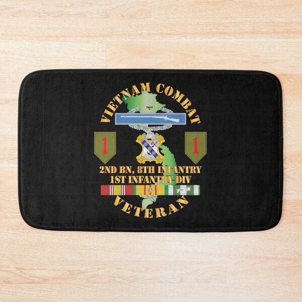 Item preview, Army - Vietnam Combat Infantry Veteran w 2nd Bn 8th Inf - 1st ID SSI X 300 designed and sold by Military Insignia Products.