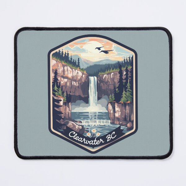 Item preview, Clearwater British Columbia Helmcken Falls, Clearwater BC Nature Art, Canadian Wilderness designed and sold by meganohm.
