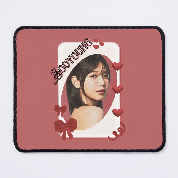 Item preview, Choi Sooyoung Korean Solo Artist Card Red Aesthetic Collage Design designed and sold by AJUNICE STUDIO.