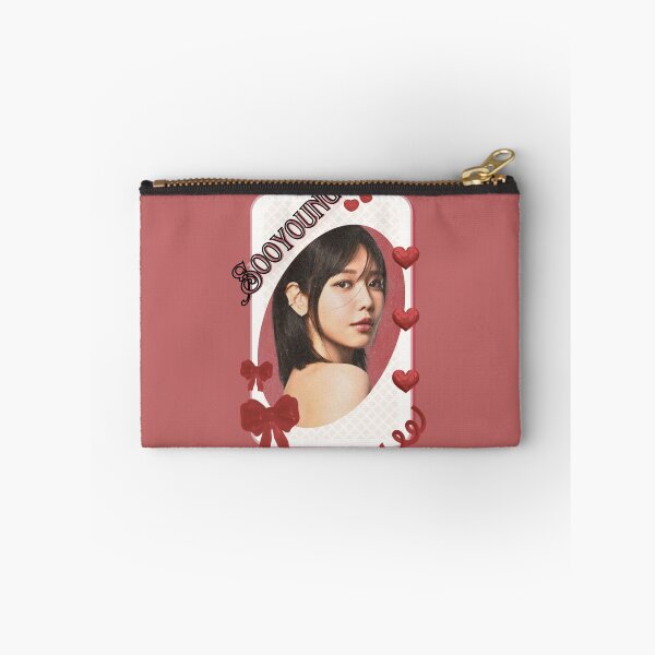 Item preview, Choi Sooyoung Korean Solo Artist Card Red Aesthetic Collage Design designed and sold by AJUNICE STUDIO.