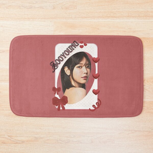 Item preview, Choi Sooyoung Korean Solo Artist Card Red Aesthetic Collage Design designed and sold by AJUNICE STUDIO.