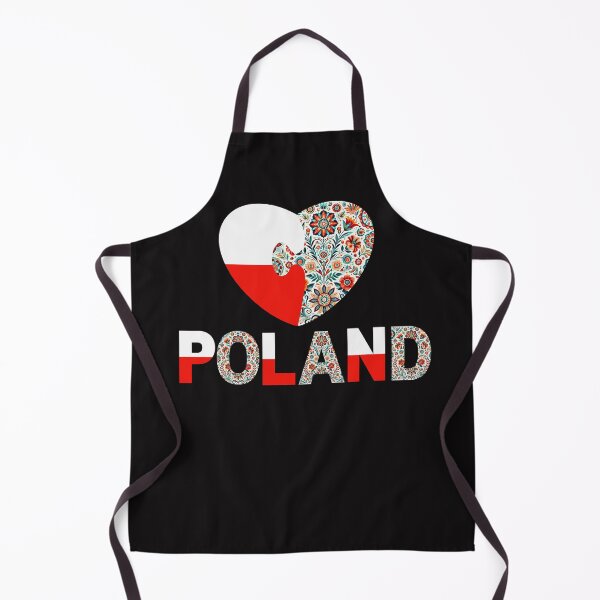 Item preview, Heart of Poland- Polish Flag and Folk Flowers Design designed and sold by MoniaZ.