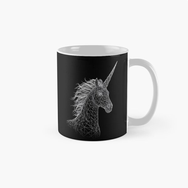 Aperçu de l'œuvre Licorne élégante en fil de fer blanc créée et vendue par A2JRetro.