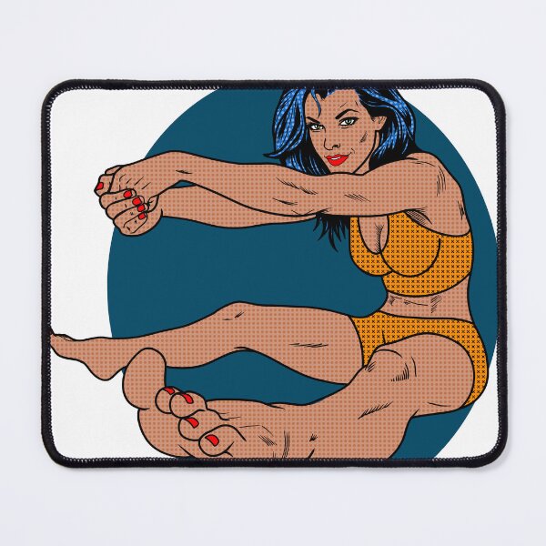 Item preview, Orange Bikini Pinup designed and sold by SolefulStickers.