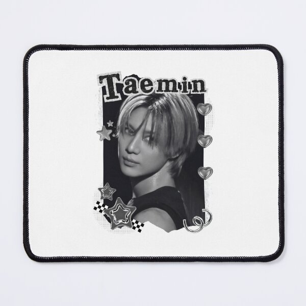 Item preview, Taemin Kpop Solo Artist Black and White Collage Digital Art Portrait designed and sold by AJUNICE STUDIO.