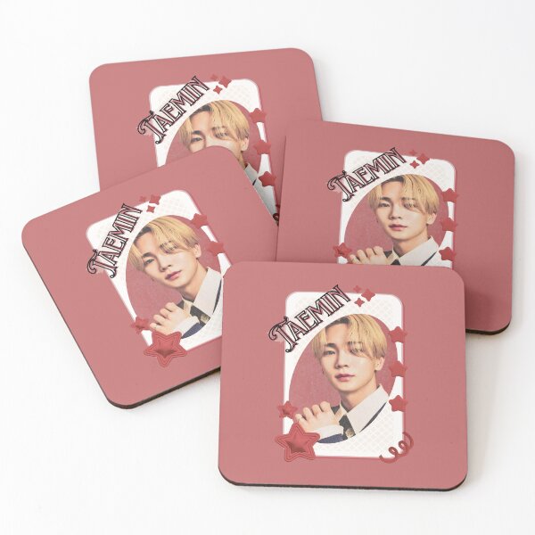 Item preview, Taemin Korean Solo Artist Card Red Aesthetic Collage Design designed and sold by AJUNICE STUDIO.