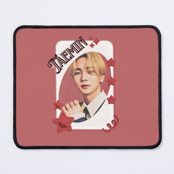 Item preview, Taemin Korean Solo Artist Card Red Aesthetic Collage Design designed and sold by AJUNICE STUDIO.