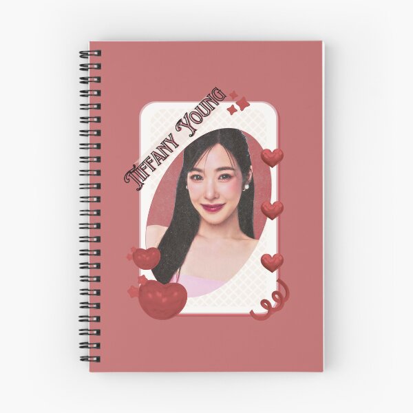 Item preview, Tiffany Young Korean Solo Artist Card Red Aesthetic Collage Design designed and sold by AJUNICE STUDIO.