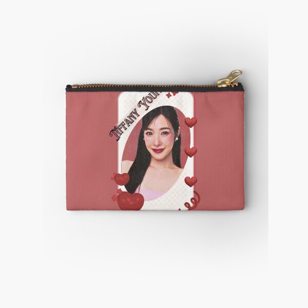 Item preview, Tiffany Young Korean Solo Artist Card Red Aesthetic Collage Design designed and sold by AJUNICE STUDIO.