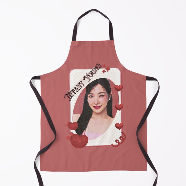 Item preview, Tiffany Young Korean Solo Artist Card Red Aesthetic Collage Design designed and sold by AJUNICE STUDIO.