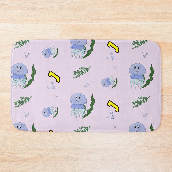 Item preview, Cute Jellyfish Letter J - Ocean Animal Alphabet for Kids Nursery Decor designed and sold by illeN-Art-World.
