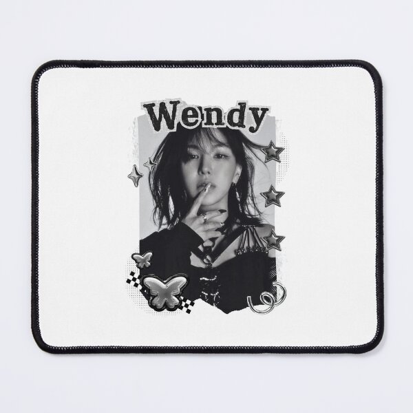 Item preview, Wendy Red Velvet Kpop Solo Artist Black and White Collage Digital Art Portrait designed and sold by AJUNICE STUDIO.