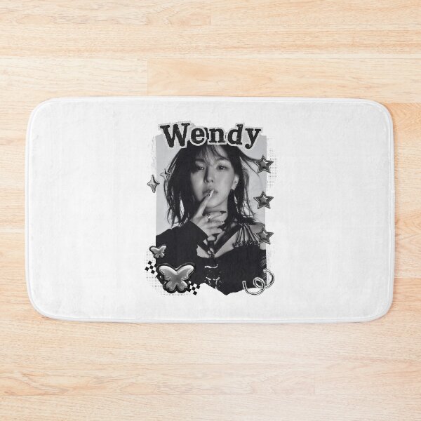 Item preview, Wendy Red Velvet Kpop Solo Artist Black and White Collage Digital Art Portrait designed and sold by AJUNICE STUDIO.