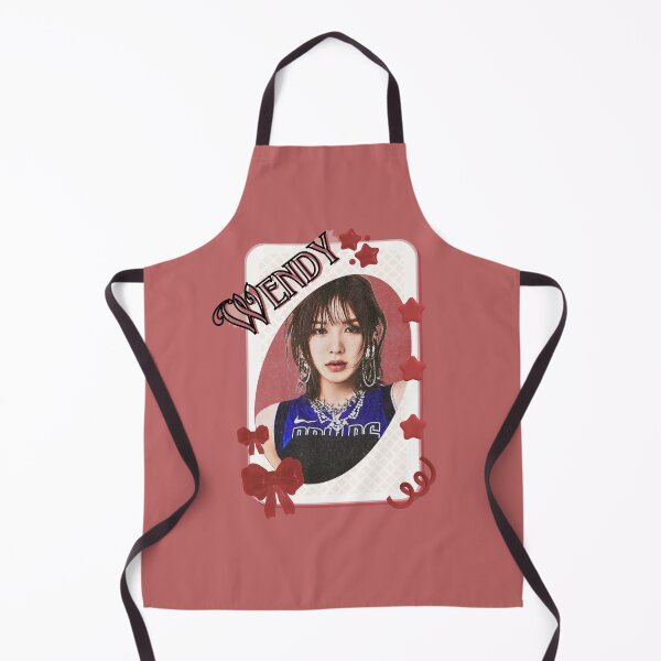 Item preview, Wendy Red Velvet Korean Solo Artist Card Red Aesthetic Collage Design designed and sold by AJUNICE STUDIO.