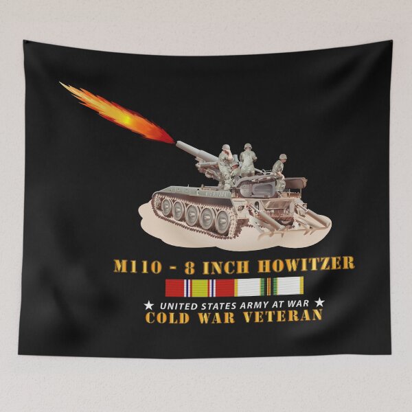 Item preview, Army - M110 - 8 Inch - Crew Firing w COLD SVC designed and sold by Military Insignia Products.