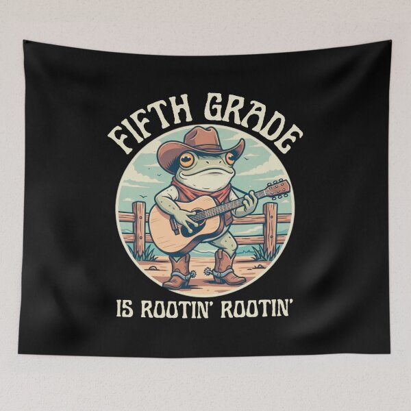 Item preview, Funny Fifth Grade Teacher  5th Grade Teacher Back to School Teacher Tee Western Retro Teacher Squad  designed and sold by MotivaChic.