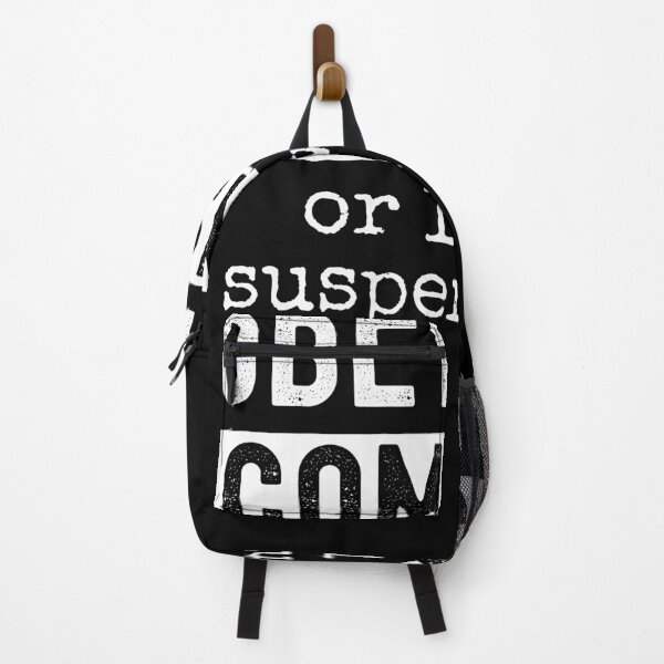 Item preview, Obey the Commish or I will suspend you funny FFL draft designed and sold by snowry.