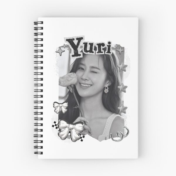 Item preview, Kwon Yuri Kpop Solo Artist Black and White Collage Digital Art Portrait designed and sold by AJUNICE STUDIO.