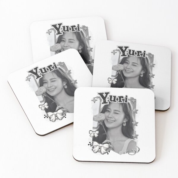 Item preview, Kwon Yuri Kpop Solo Artist Black and White Collage Digital Art Portrait designed and sold by AJUNICE STUDIO.