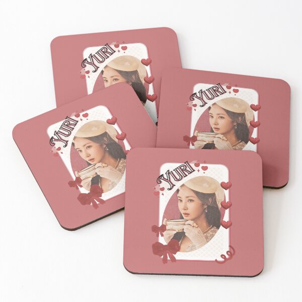 Item preview, Kwon Yuri Korean Solo Artist Card Red Aesthetic Collage Design designed and sold by AJUNICE STUDIO.
