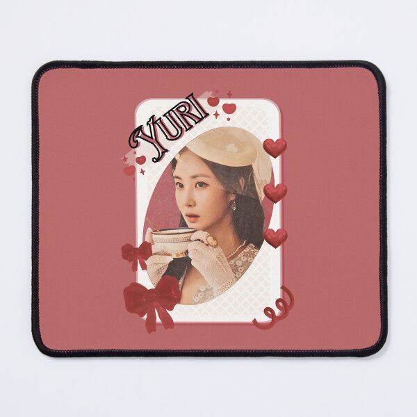 Item preview, Kwon Yuri Korean Solo Artist Card Red Aesthetic Collage Design designed and sold by AJUNICE STUDIO.
