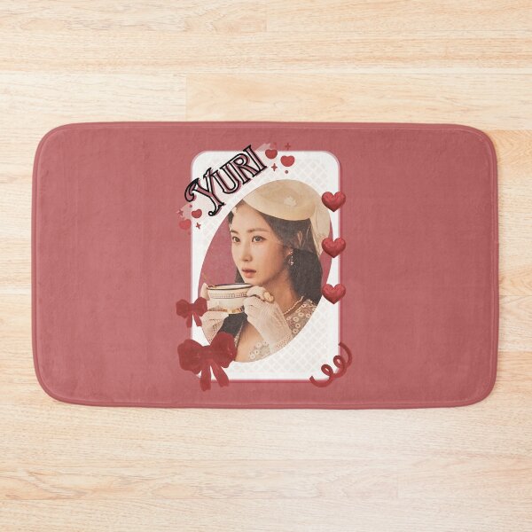 Artikelvorschau, Kwon Yuri, koreanische Solo-Künstlerkarte, rotes ästhetisches Collage-Design entworfen und verkauft von AJUNICE STUDIO.