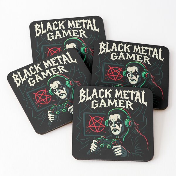 Item preview, Black Metal Gamer designed and sold by Krossgor.